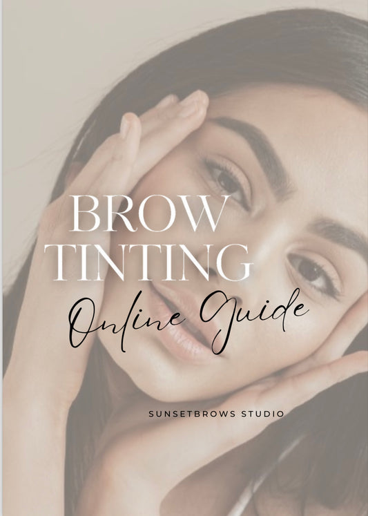Brow Tinting Guide